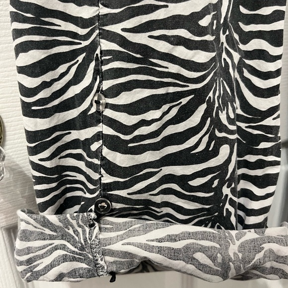Dots Zebra Print Pyjama Pants - Picture 6 of 10